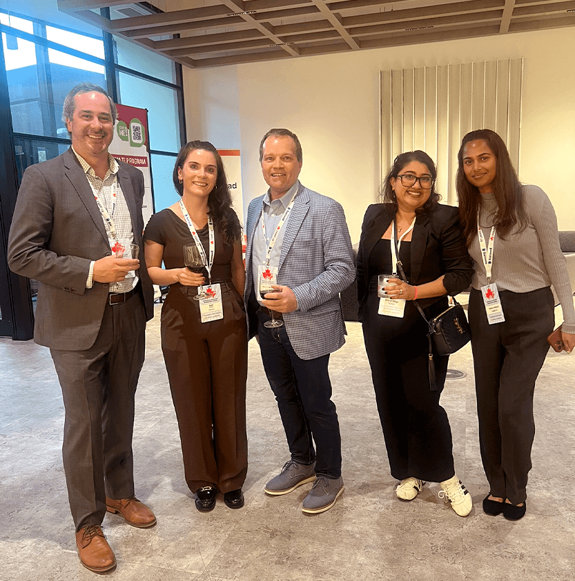 A shot from the back of the audience at a FAMF panel, all highly engaged with the talk