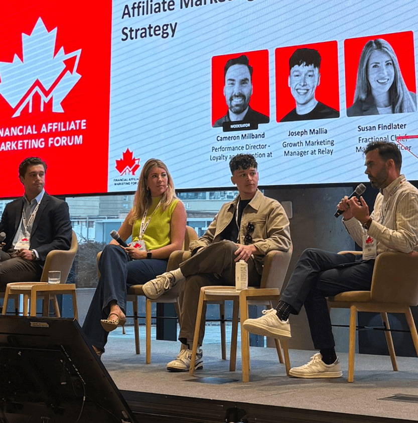 A shot from the back of the audience at a FAMF panel, all highly engaged with the talk
